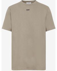 Off-White c/o Virgil Abloh - Off Stitch Crewneck T-Shirt - Lyst