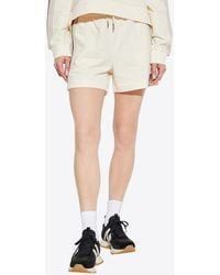 Moncler - Logo Patch Mini Shorts - Lyst