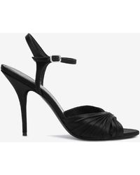 Balenciaga - Dynastie 110 Satin Sandals - Lyst