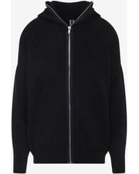 Rick Owens - Gimp Zip-Up Hooded Sweatshirt - Lyst