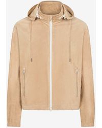Tom Ford - Cashmere Suede Zipped Hooded Jacket - Lyst