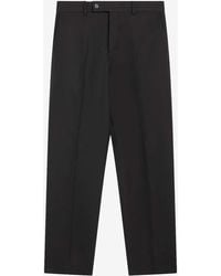 Fendi - Wool Tailored Pants - Lyst