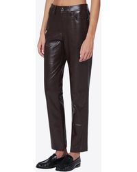 Anine Bing - Bruno Leather Pants - Lyst