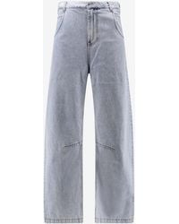 Entire studios - Washed Straight-Leg Jeans - Lyst