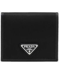 Prada - Saffiano Leather Wallet - Lyst