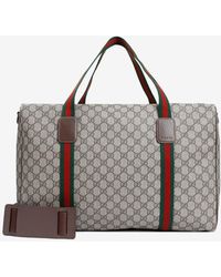 Gucci - Medium Gg Supreme Duffle Bag - Lyst
