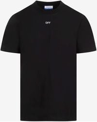 Off-White c/o Virgil Abloh - Logo Short-Sleeved T-Shirt - Lyst
