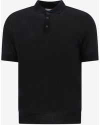 Brunello Cucinelli - Essential Short-Sleeved Polo T-Shirt - Lyst