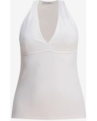 Max Mara - Armida V-Neck Sleeveless Top - Lyst