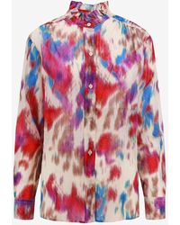 Isabel Marant - All-Over Printed Buttoned Shirt - Lyst