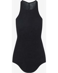 Rick Owens - Basic Ribbed Tank Top - Lyst