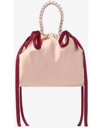 Jimmy Choo - Mini Drawstring Top Handle Bag - Lyst