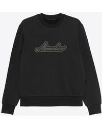 Moncler - Logo Patch Sweatshirt - Lyst