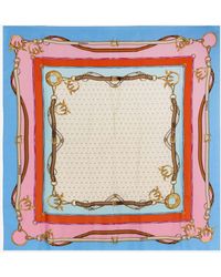 Pinko - Printed Silk Scarf - Lyst
