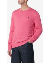 Polo Ralph Lauren - Logo Embroidered Wool Sweater - Lyst