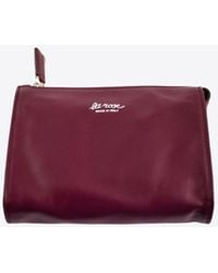 LA ROSE - Leather Make-Up Pouch - Lyst