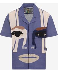 Kidsuper - Face Camo Short-Sleeved Shirt - Lyst