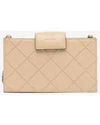 Tory Burch - Mini Fleming Wallet With Chain - Lyst