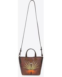 Etro - X Agostino Lacurci Mini Arnica Embroidered Tote Bag - Lyst