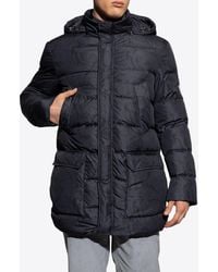 Etro - Long Paisley Down Jacket - Lyst