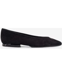 Loro Piana - Suede Ballet Flats - Lyst