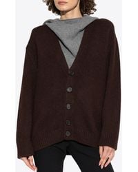 DSquared² - Knitted Wool Cardigan - Lyst