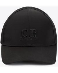 C.P. Company - Chrome-R Logo-Embroidered Baseball Cap - Lyst