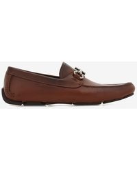 Ferragamo - Parigi Gancini Buckle Loafers - Lyst