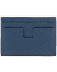 Tom Ford - Classic Grain Leather Card Holder - Lyst