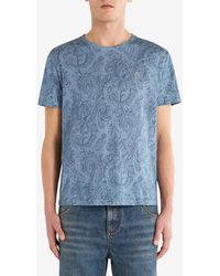 Etro - Paisley Pattern T-Shirt - Lyst
