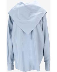Ami Paris - Buttoned Bandana Blouse - Lyst