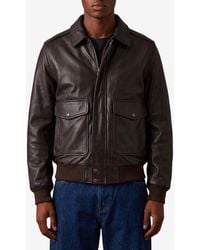 Schott Nyc - Aviator Bomber Jacket - Lyst