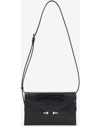 Tom Ford - Mini Aube Croc-Embossed Leather Shoulder Bag - Lyst