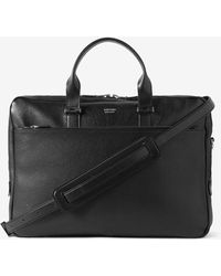 Tom Ford - Logo Leather Briefcase - Lyst