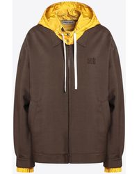 Miu Miu - Mustard Jacket - Lyst