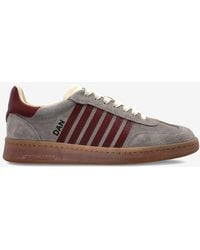 DSquared² - Boxer Lace-Up Suede Sneakers - Lyst