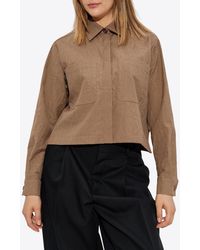 Max Mara - Ricordo Wool Boxy Cropped Jacket - Lyst