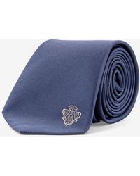Gucci - Logo Crest Jacquard Silk Tie - Lyst