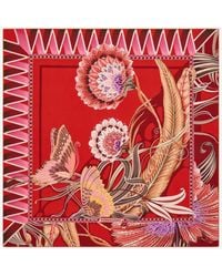 Ferragamo - Giada Print Silk Scarf - Lyst