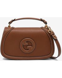 Gucci - Mini Blondie Leather Crossbody Bag - Lyst