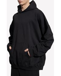 Balenciaga - Oversized Hooded Sweatshirt - Lyst