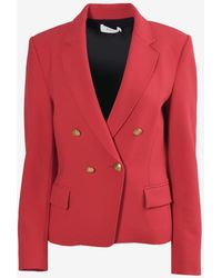 A.L.C. - Double-Breasted Tailored Blazer - Lyst