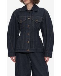 Givenchy - Tailored Denim Jacket - Lyst