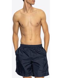 Givenchy - Swim Shorts With Logo Signature - Lyst