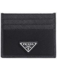 Prada - Re-Nylon Logo Cardholder - Lyst