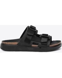 Birkenstock - Shinjuku Double-Strap Slides - Lyst