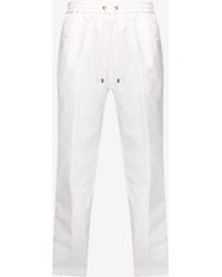 Etro - Drawstring Straight-Leg Pants - Lyst