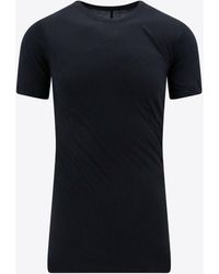 Rick Owens - Basic Crewneck T-Shirt - Lyst