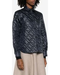 Moncler - Logo-Patched Buttoned Jacket - Lyst