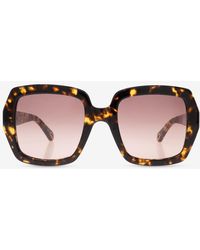 Chloé - Marcie Square Sunglasses - Lyst